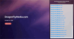 Desktop Screenshot of dragonflymedia.com